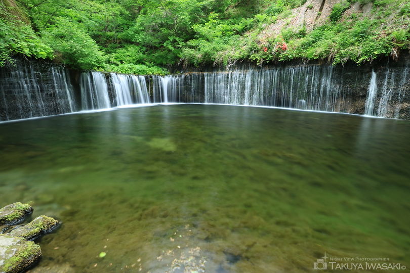 軽井沢 白糸の滝の絶景スポット写真（3）