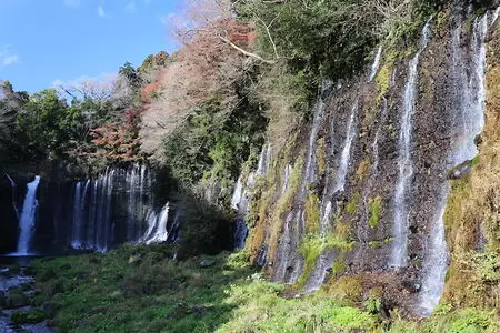 白糸の滝の絶景