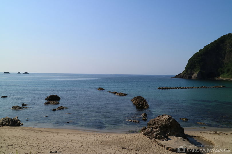切浜海水浴場の絶景スポット写真（1）