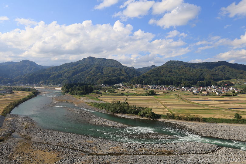 信濃川の展望地の絶景スポット写真（1）