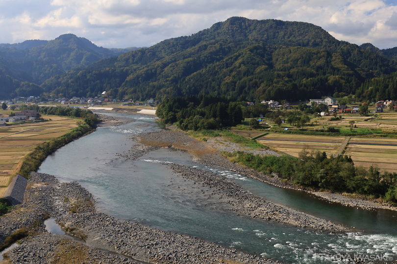 信濃川の展望地の絶景スポット写真（2）