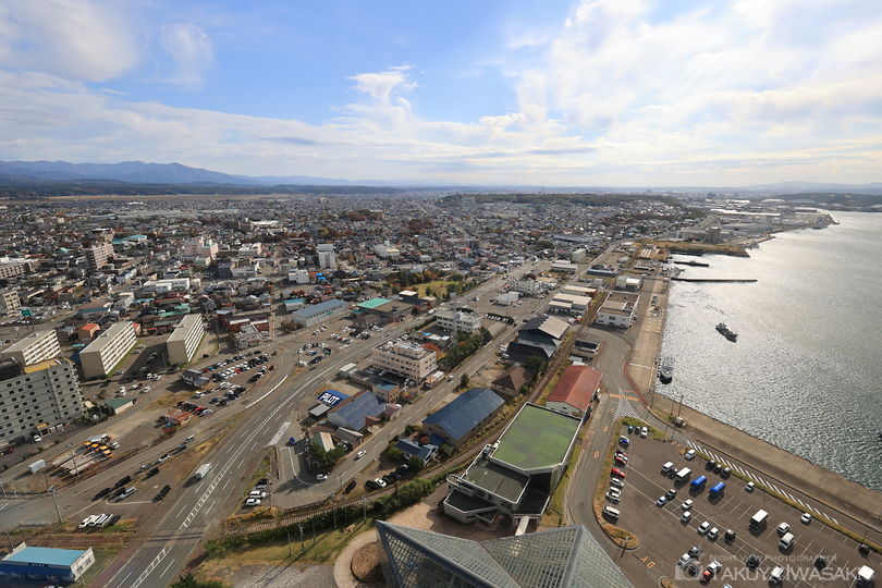 秋田ポートタワー・セリオンの絶景スポット写真（1）