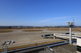 富山空港 展望デッキの絶景スポット写真（1）class=