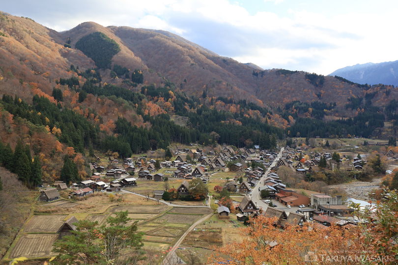 白川郷 荻町城跡 展望台の絶景スポット写真（1）