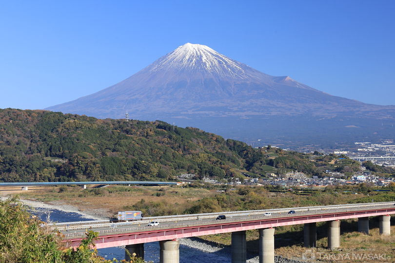 富士川SA（下り）の絶景スポット写真（2）