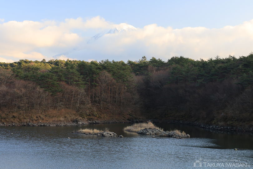精進湖展望台の絶景スポット写真（1）