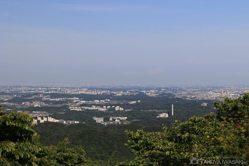 高尾山駅展望台の絶景スポット写真（1）